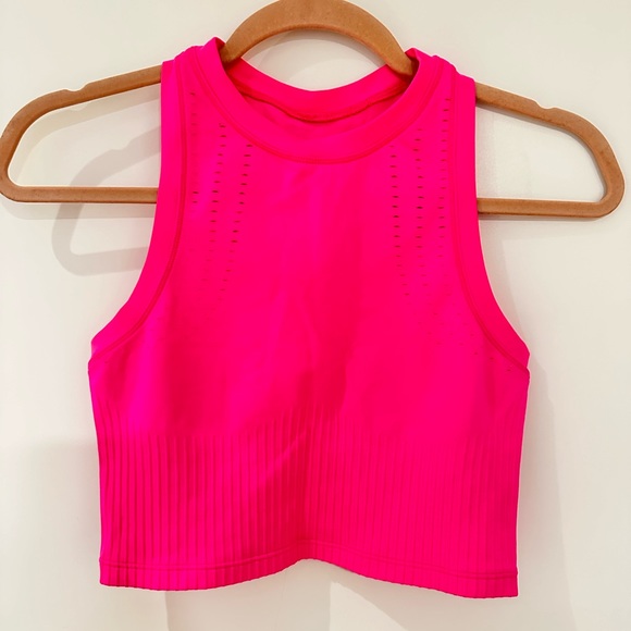 Lorna Jane Neon pink tank. Small. - Picture 1 of 2